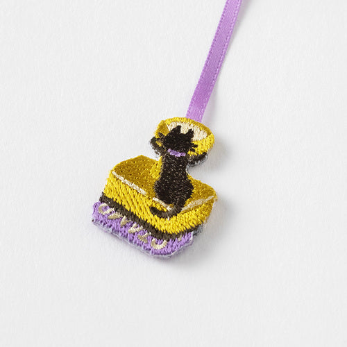 Cat Embroidery Bookmark