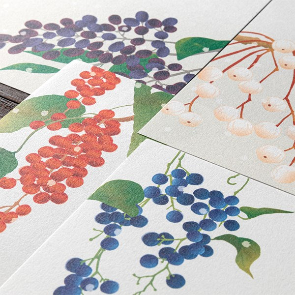 Winter Fruit Letter Pad | Foiled-Stamp Paper