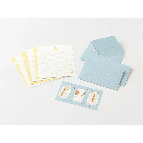 Hungry Hamster Mini Letter Set with Sticker Seals