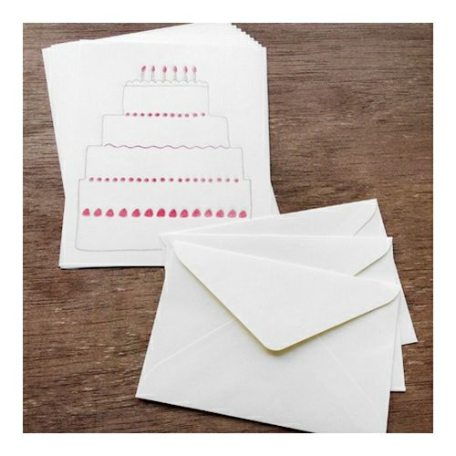 Birthday Cake Letter Set