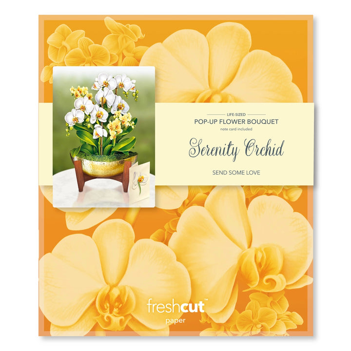 Serenity Orchid Large Pop-Up Card