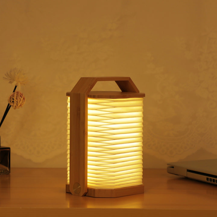 Smart Origami Lamp | Bamboo