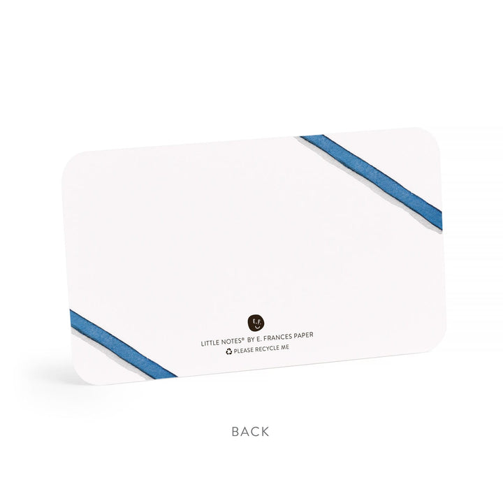 Blue Bow Little Notes Duo Set with Envelopes