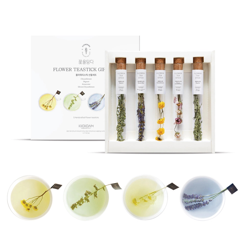 Flower Tea stick Gift Set
