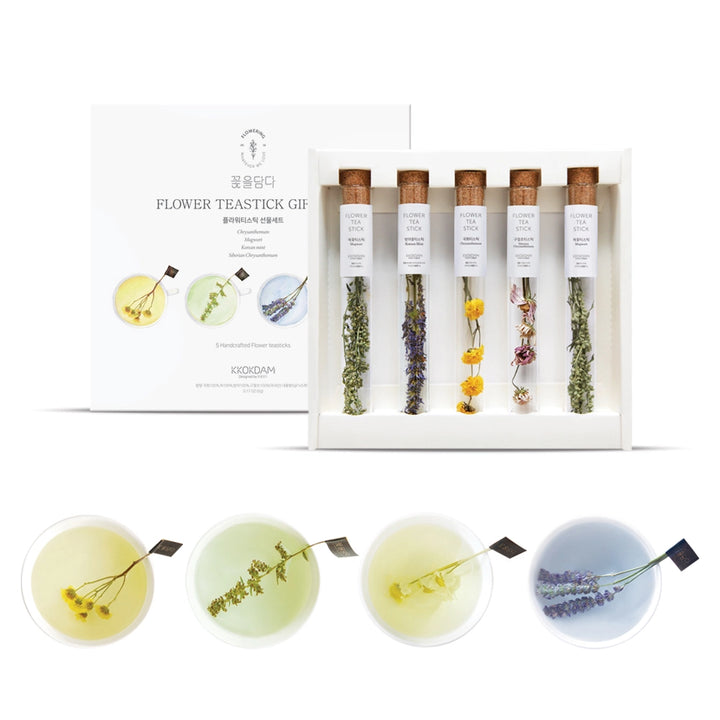 Flower Tea stick Gift Set