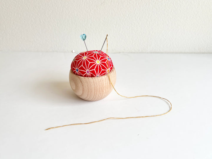 Hiro Asanoha Hemp Leaf Pin Cushion