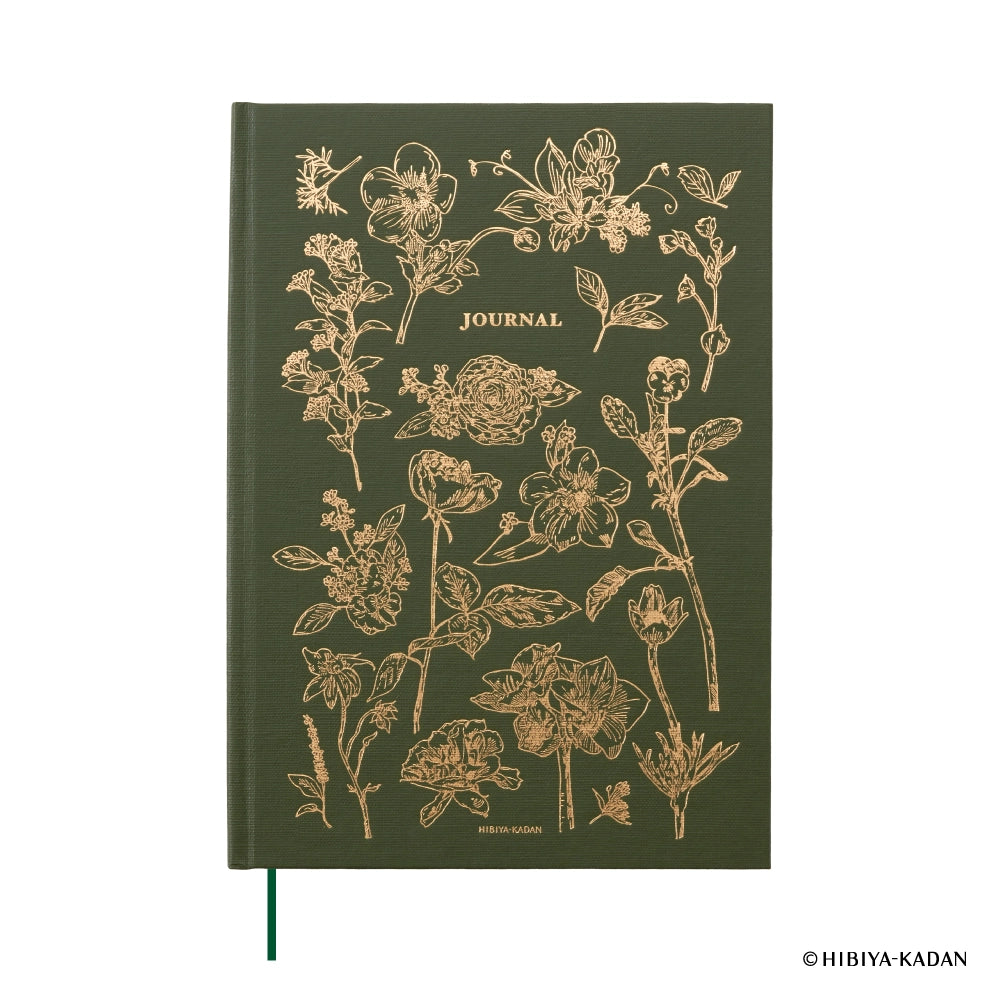 Green Easy Journal x Hibiya-Kadan B6 Hardcover Journal