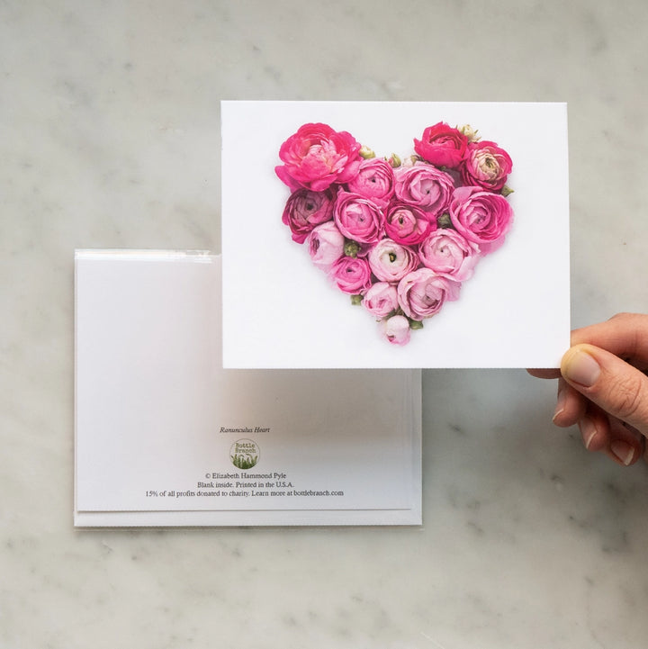 Heart of Ranunculus | Greeting Card