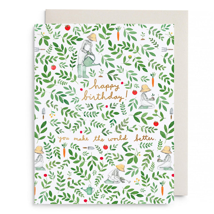 Gardener Birthday | Greeting Card