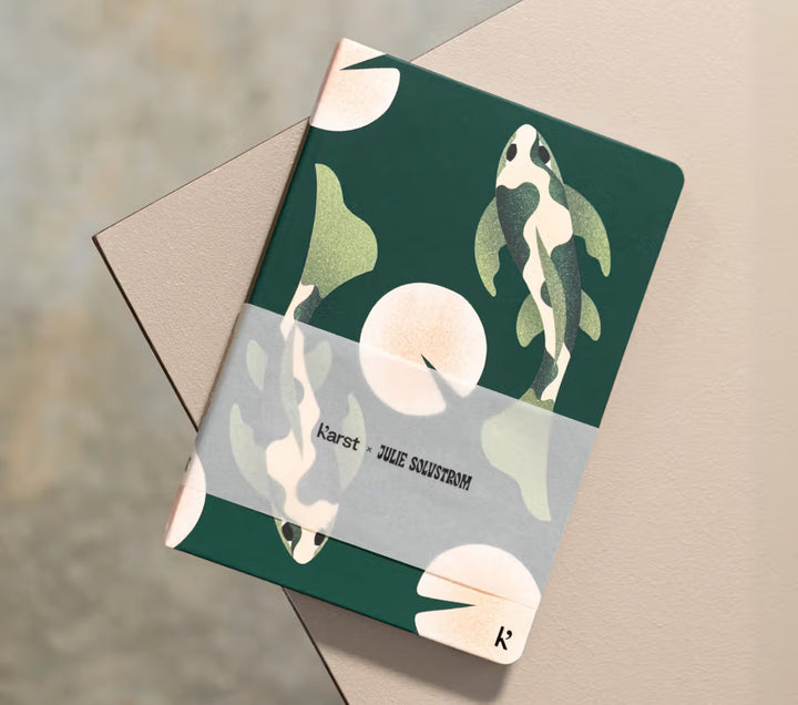 Karst x Julie Solvstrom A5 Hardcover Stone Notebook | Curious Minds | A5 Blank | Limited Edition
