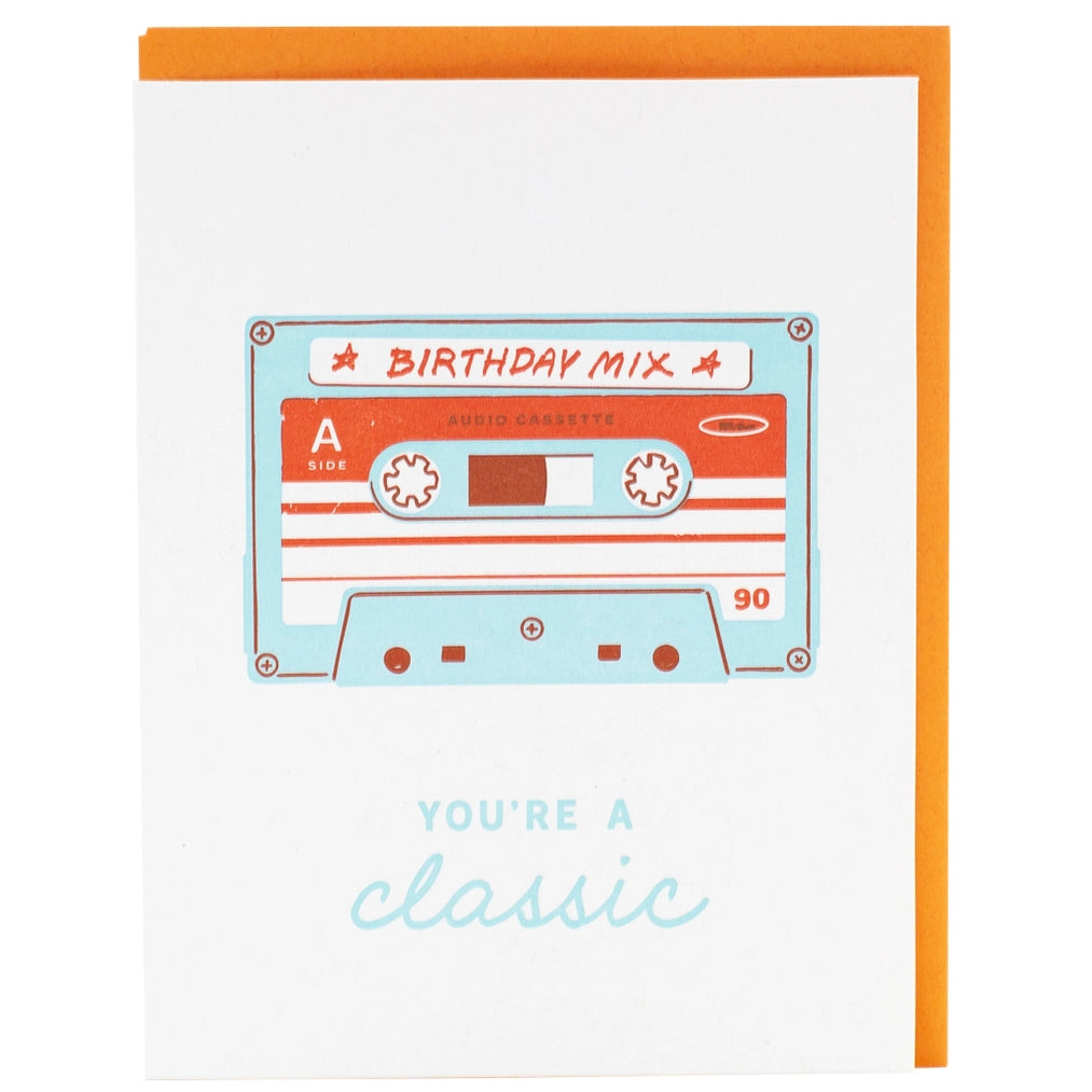 Cassette Tape Birthday Mix | Greeting Card