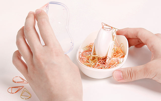 Golden Sea Paper Clip Dispenser