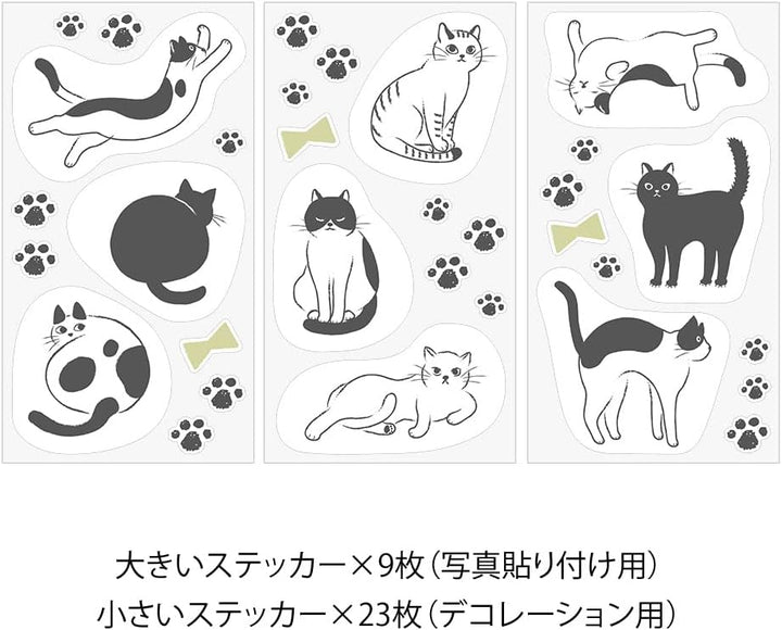 Cats Clip Stickers