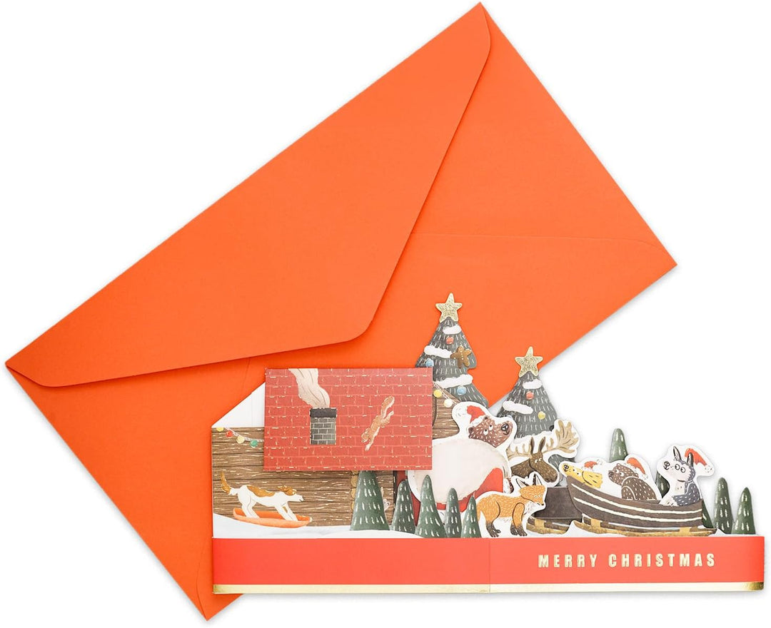 Santa Bear | Holiday Card