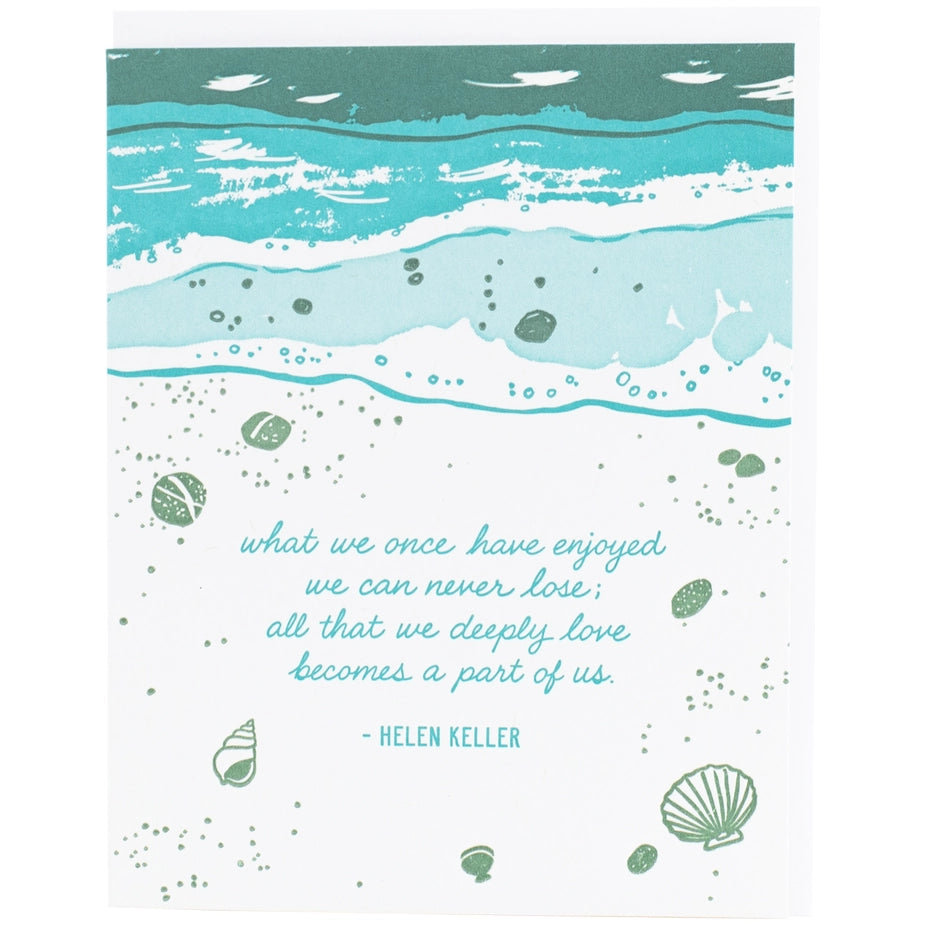 Deeply Love Quote | Greeting Card