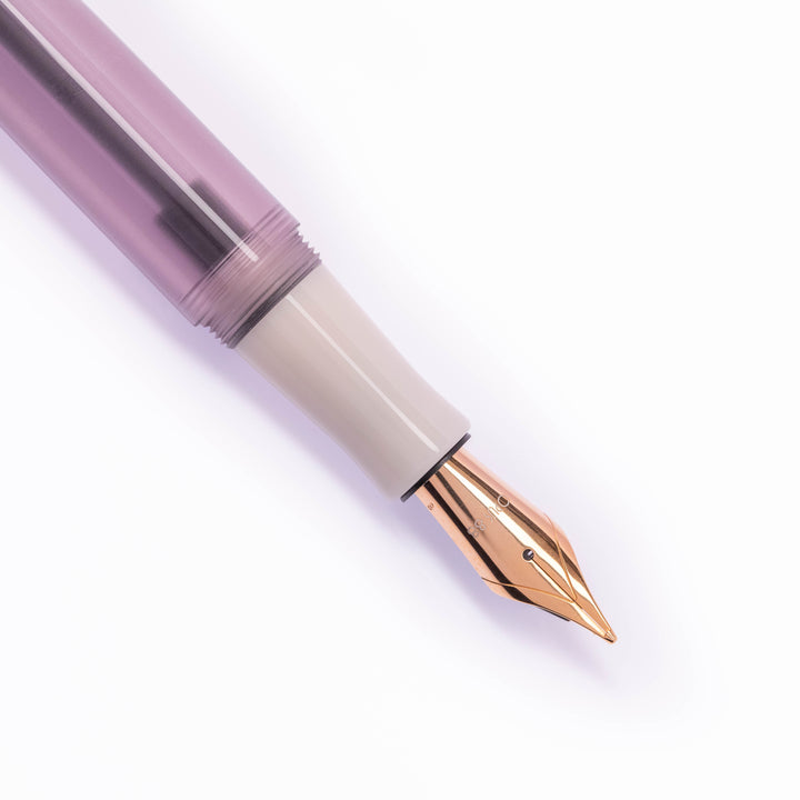 OPUS 88 Mocha Mousse Harmony Fountain Pen | Rose Gold Accent | Special Edition