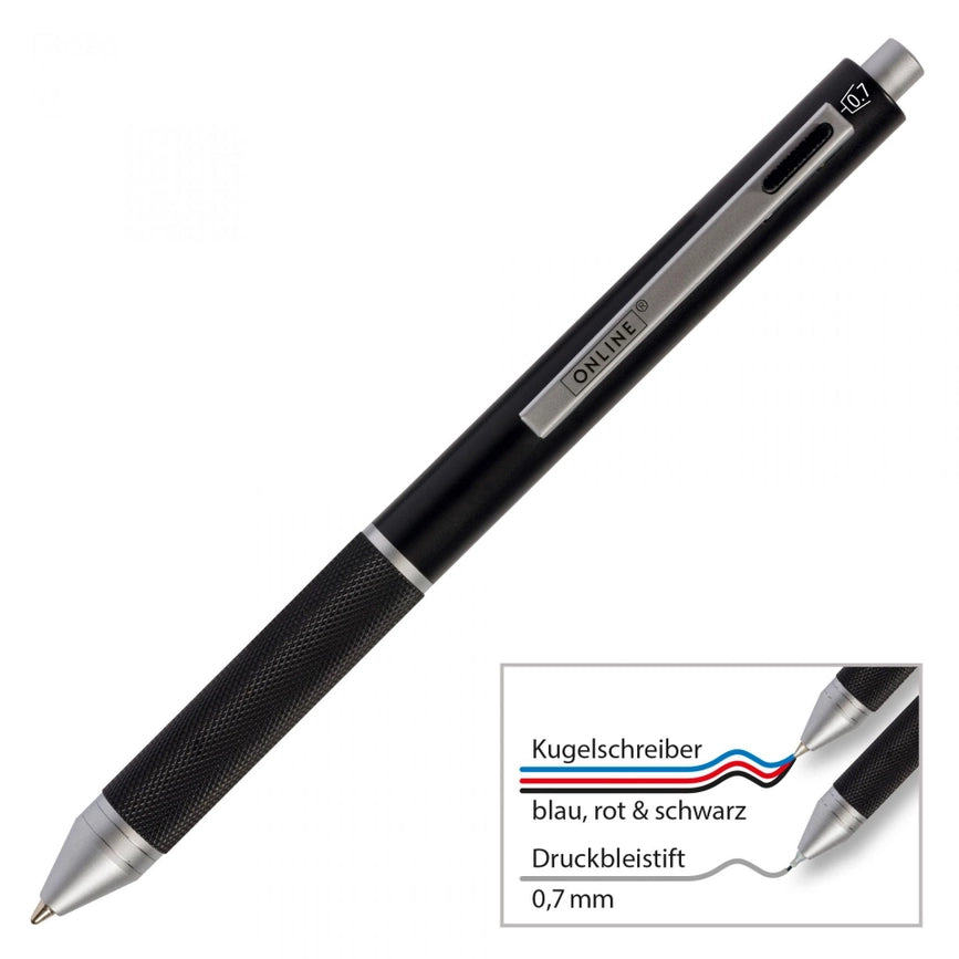 Multifunction 4-in-1 Ballpoint Pen