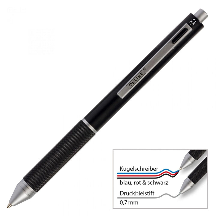 Multifunction 4-in-1 Ballpoint Pen