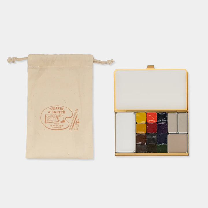 TRAVEL & SKETCH Pocket Explore Palette Plus | TRC USA x Art Toolkit