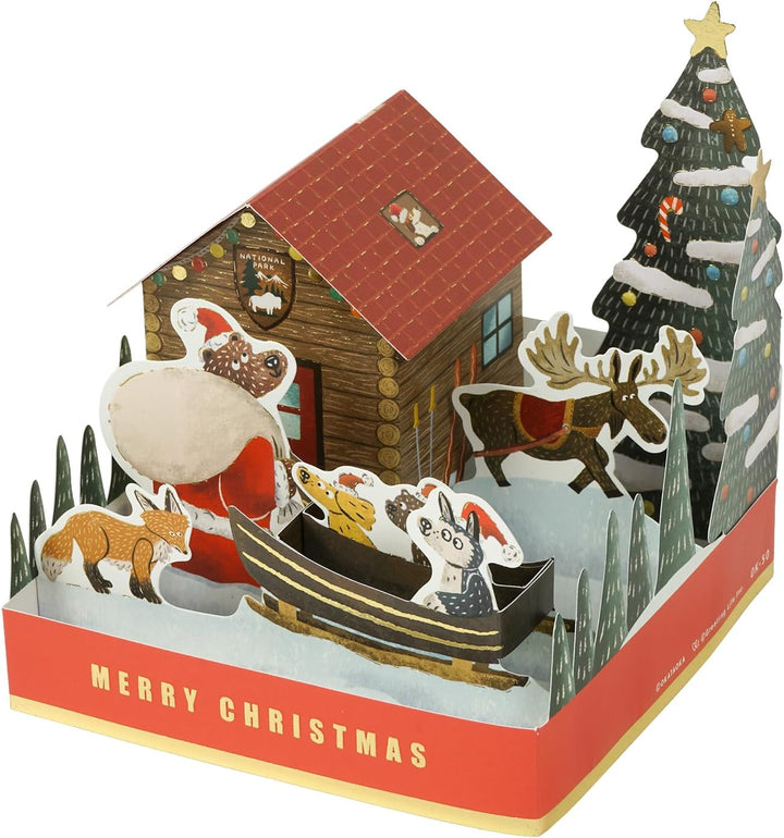 Santa Bear | Holiday Card