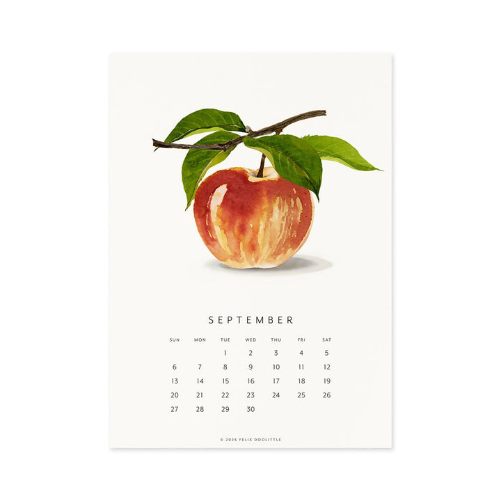 Fresh Fruit | 2026 Desk Calendar