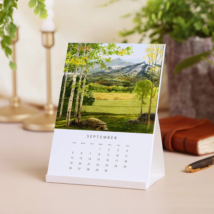 Drawn To Nature | 2027 Desk Calendar