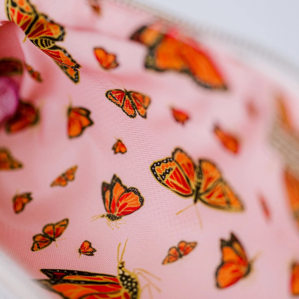 Luxe Slim Pencil Pouch | Metallic Bronze