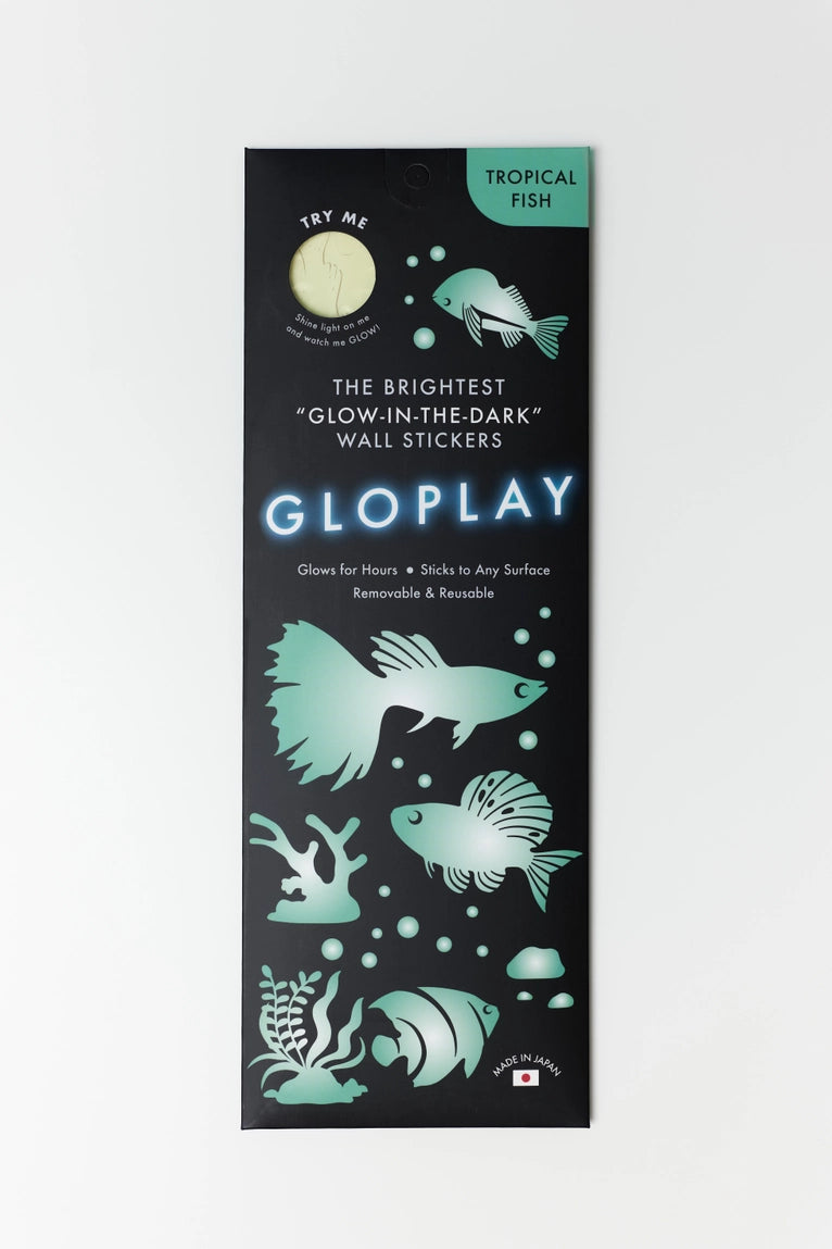 Tropical Fish Glow in the Dark Stickers