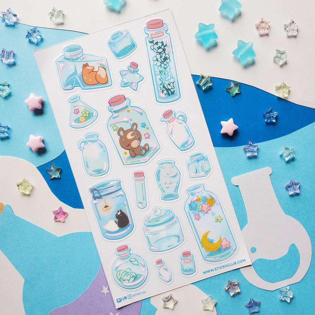Bottled Stardust Sticker Sheet