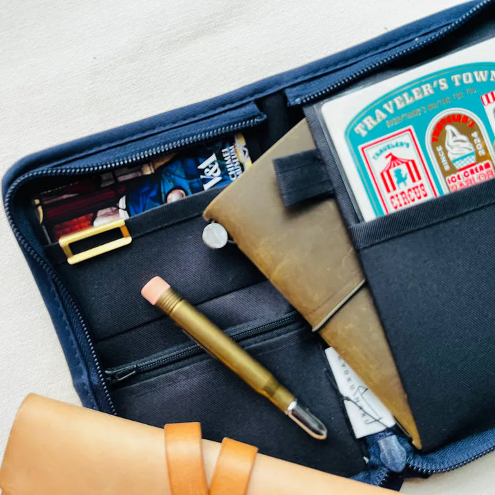 Seigaiha Wave Passport Notebook Cover