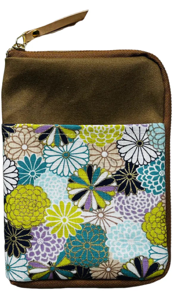 Dahlia Flower Passport Notebook Cover