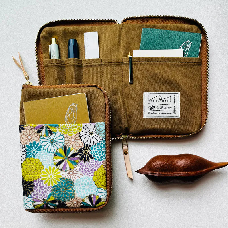 Dahlia Flower Passport Notebook Cover