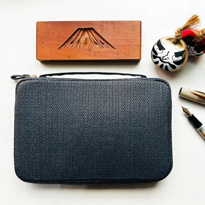 Japanese Fabric 20 Pens Zipper Case