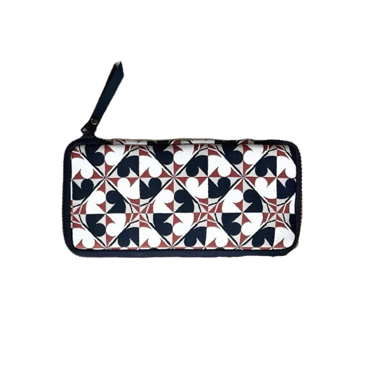 Archaeology 3 Pens Zipper Case | White