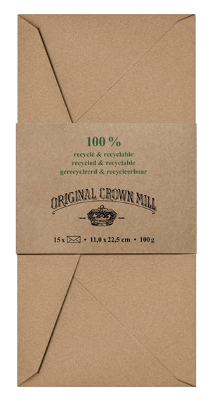 100% Recycled Paper Envelopes