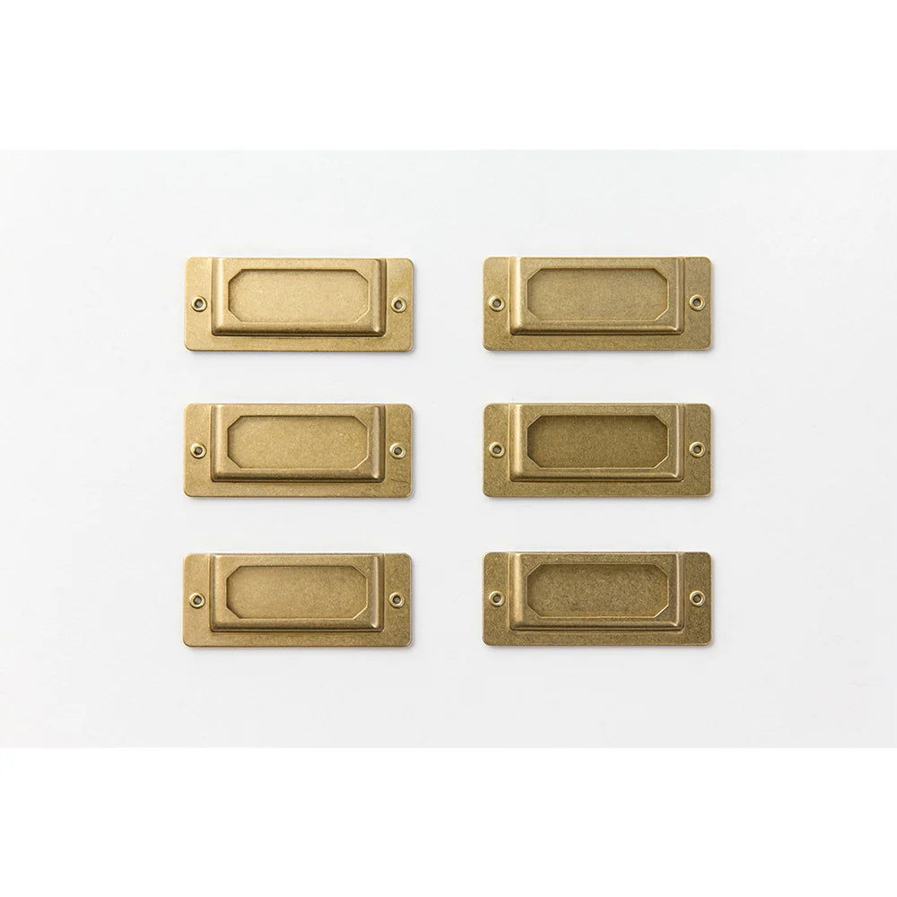 TRC BRASS LABEL PLATE