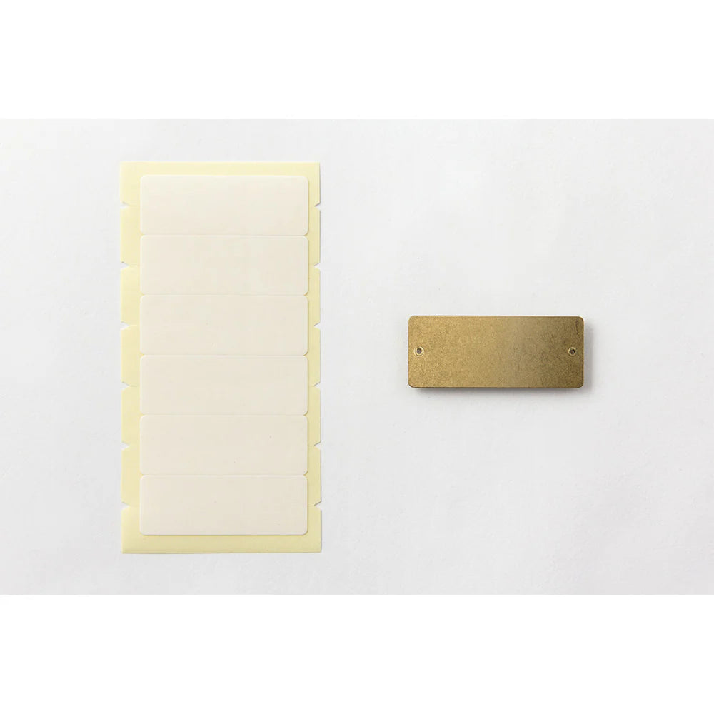 TRC BRASS LABEL PLATE