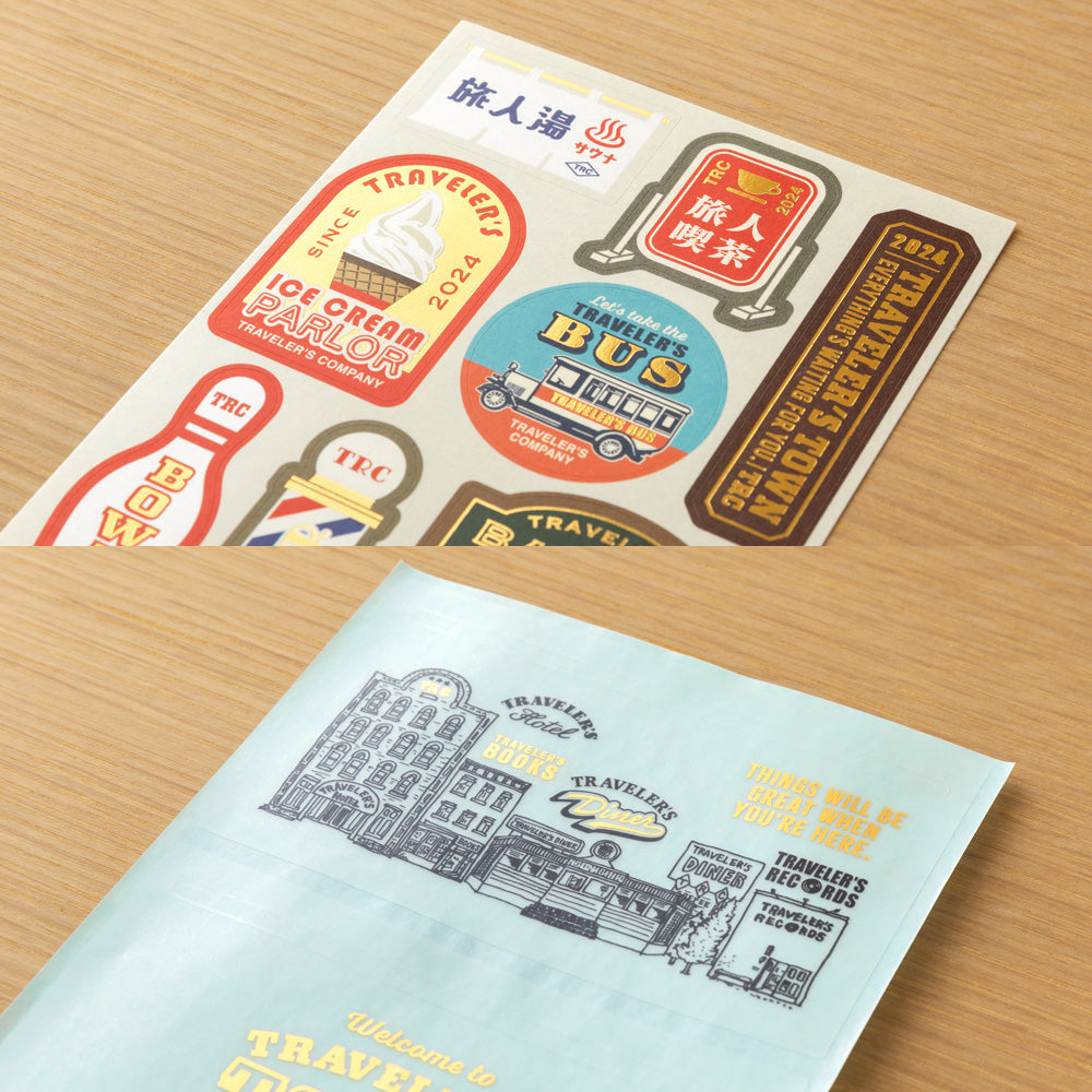 Traveler's Notebook Customized Sticker Set | 2024 Edition *