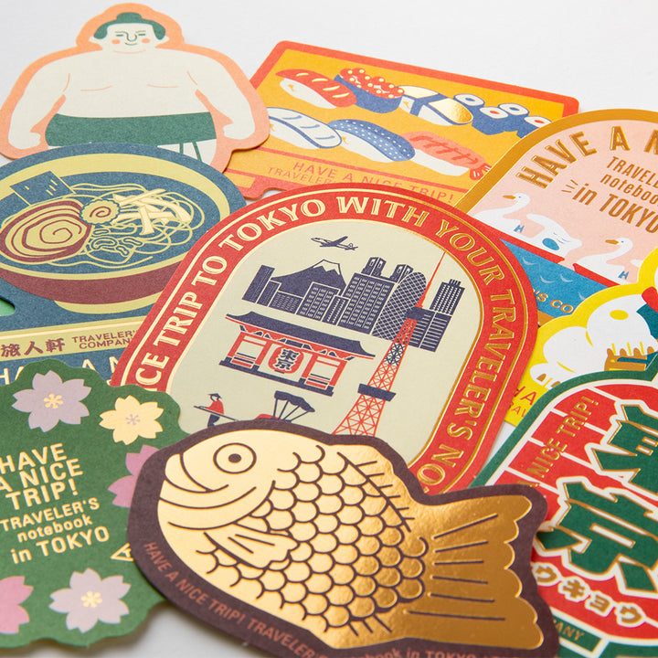 Traveler's Notebook Tokyo Sticker Set | Limited Edition