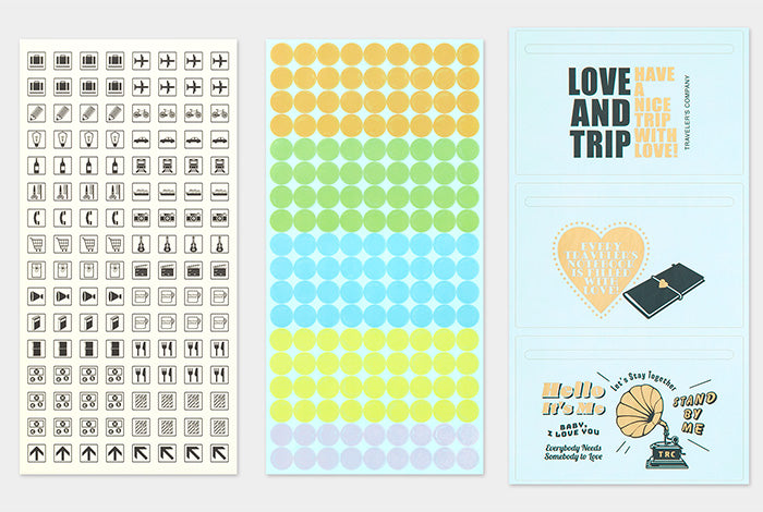 TRAVELER'S notebook Customized Sticker Set | 2025 Edition