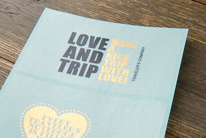 TRAVELER'S notebook Customized Sticker Set | 2025 Edition