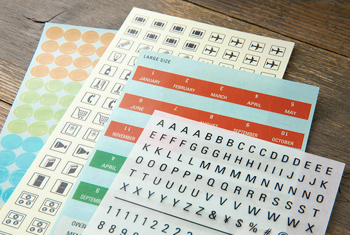 TRAVELER'S notebook Customized Sticker Set | 2025 Edition