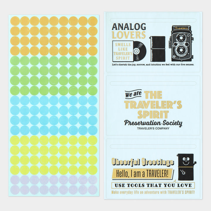 TRAVELER'S notebook Customized Sticker Set | 2026 Edition