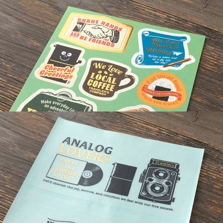 TRAVELER'S notebook Customized Sticker Set | 2026 Edition