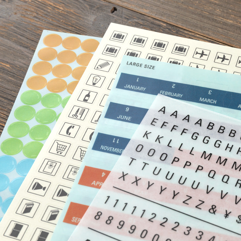 TRAVELER'S notebook Customized Sticker Set | 2026 Edition