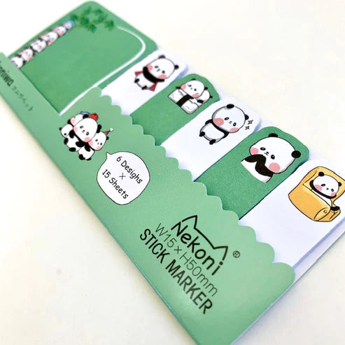 Panda Index Sticky Note