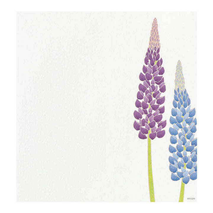 Summer Flowers Letter Pad | Washi Paper