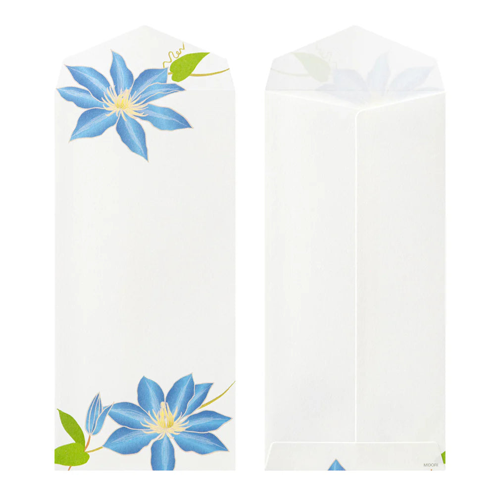 Summer Flowers Letter Envelope | Washi Paper