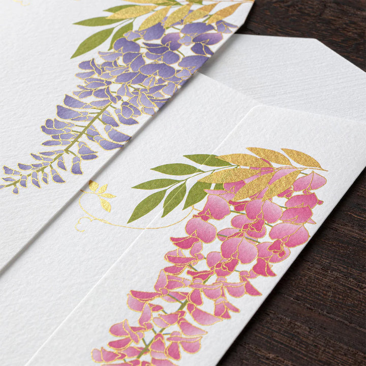 Wisteria Letter Envelope | Silk Paper