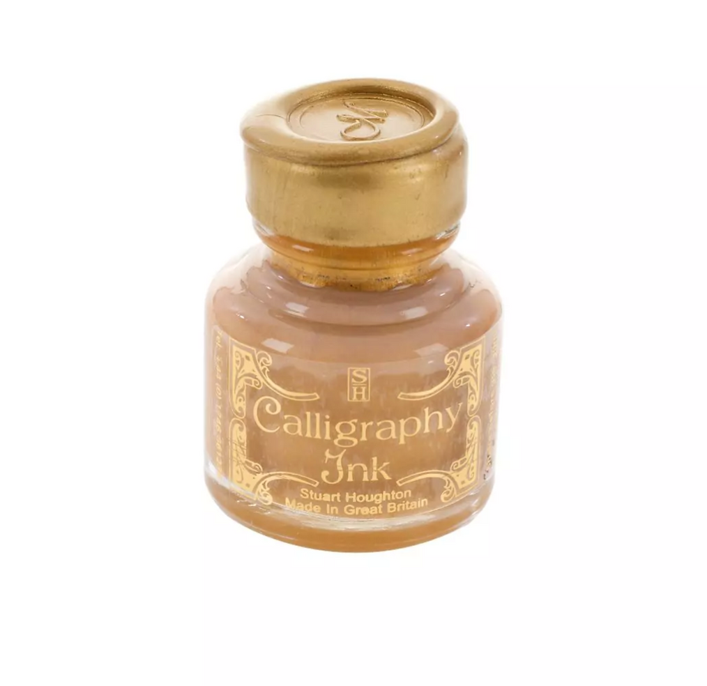 Calligraphy Gold Ink